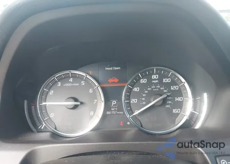 2018 Acura Tlx Tech Pkg из США, поврежденный, VIN 19UUB3F58JA003080